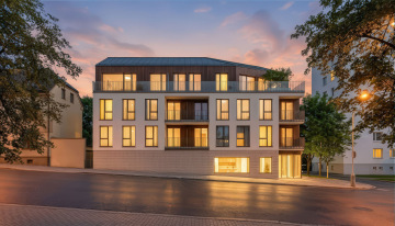 pohled z ulice – levá strana